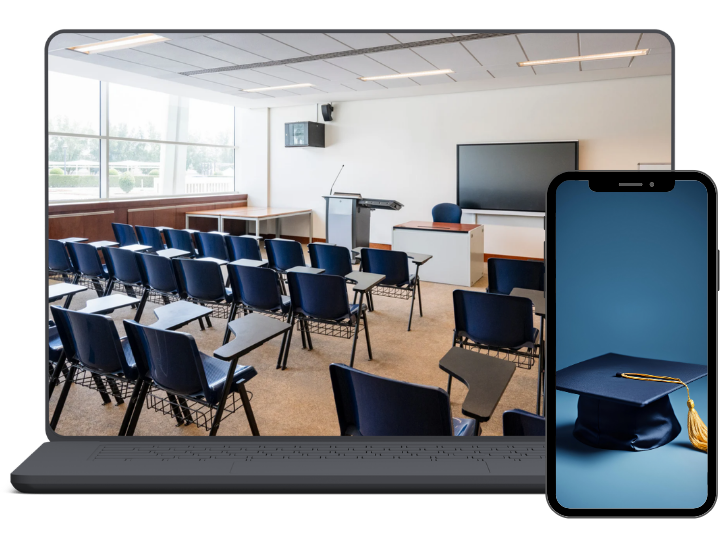 Education operations platform mockup