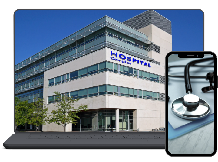 Healthcare operations mockup