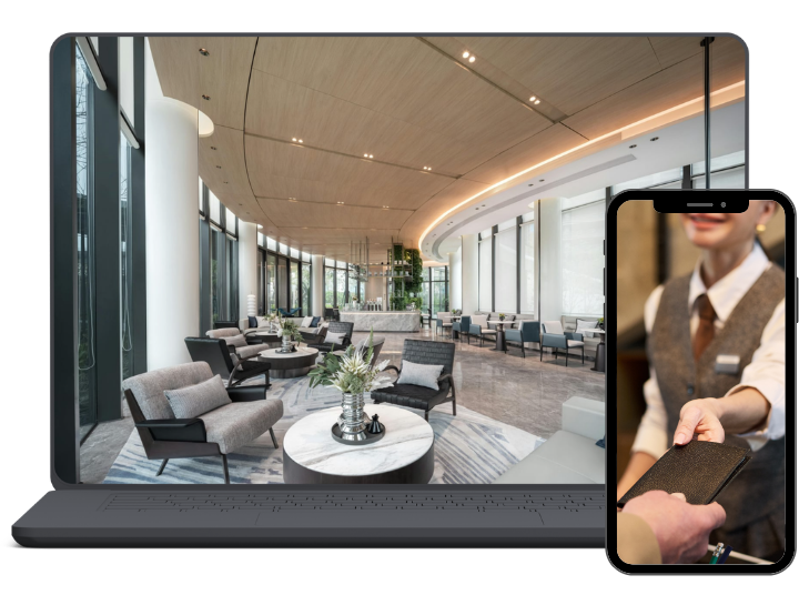 Hospitality operations mockup
